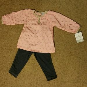 NWT Carter's girls 2-piece set